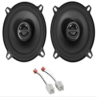 Metra 72-6514 Speaker Harness Connector for Chrysler/Dodge/Jeep Cherokee Bundle with Pair Alpine S-S50 170 Watt 5.25" 5 1/4" Coaxial 2-Way Car Audio Speakers
