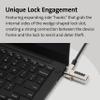 Kensington N17 Dell Laptop Computer Lock, Combination Security Locking Cable (K68008WW) Black view 3