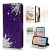 STENES Bling Wallet Case Compatible with iPod Touch 7th Gen (2019) - Stylish - 3D Handmade Pretty Stones Design Leather Case with Wrist Strap & Screen Protector [2 Pack] - Purple view 1