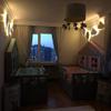 Nursery Boys Baby Kids Room Decor Wall Light Set of 5 Wooden Night Light with Led (Baby Pink) view 2