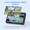 FEELWORLD F6 Plus V2 6 inch DSLR Camera Field Touch Screen Monitor with HDR 3D Lut Small Full HD 1920x1080 IPS Video Peaking Focus Assist 4K HDMI 8.4V DC Input Output Include Tilt Arm view 3