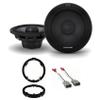 Alpine Pair R-S65.2 300 Watt 6.5" Car Audio Coaxial 2-Way Speakers Bundle with METRA 72-7800 Speaker Connector Harness & METRA 82-7805 Speaker Adapters Compatible with Acura 2009-2014 TL (3 Items) view 1