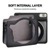 Camera Case, Protective Leather Camera Case for SQ6Instant Film Camera Premium PU Leather Cover with Removable/Adjustable Strap (Optional)(Black) view 2