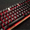 104 Keys Russian Korean Keycap Dye Sublimated Shine Through ANSI OEM Profile Backlit Keyset for Cherry MX Mechanical Keyboard (Keycaps only, Not Include Keyboards) view 1