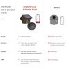 eMACROS Pro 3 Solar Driveway Alarm with Phone App-1/2 Mile Long Range Solar Wireless Driveway Alarm, Outdoor Wireless Weatherproof Motion Sensor & Detector, Idea Gifts for Christmas view 2