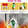 TONYKO Emergency Fire Blankets, Flame Retardant Protection and Heat Insulation Designed for Kitchen,Fireplace,Grill,Car,Camping(White4PACK) view 4