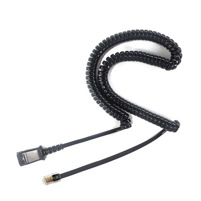 IPD U10 Bottom Headphones Adapter Intended for Plantronics Headsets for All Cisco IP 6800,7800,8000 and Some 7900 Series U10 Durable Headphones Wired with RJ9 Cable Jack Compatible