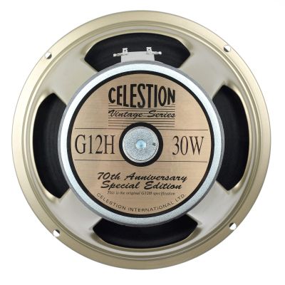 CELESTION T4533 30-Watt 70th Anniversary G12H 12-inch Classic Rock Guitar 8 Ohm Replacement Speaker
