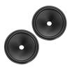 uxcell 8" Paper Speaker Cone Subwoofer Drum Paper 1" Coil Diameter with Rubber Surround 2 Pcs view 1