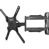 Kanto Full Motion Wall Mount for 26 to 55" Televisions and Up to 80 Pounds Plus 6ft Kubicle Aux Cable Bundle view 2