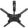 Kanto Full Motion Wall Mount for 26 to 55" Televisions and Up to 80 Pounds Plus 6ft Kubicle Aux Cable Bundle view 3