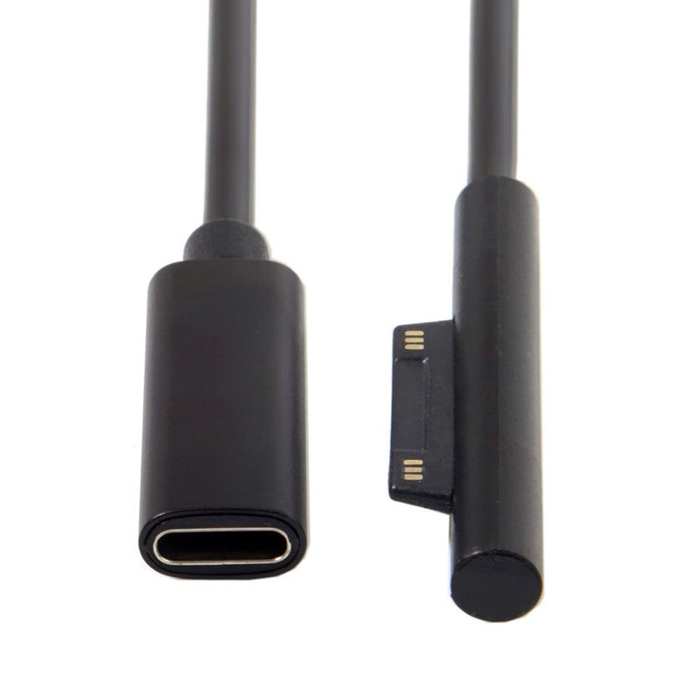 chenyang CY USB C to DC 15V Surface Pro3 Pro4 Pro5 Pro6 Book Pro PD 65W Charge Cable