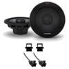 Alpine Pair R-S65.2 300 Watt 6.5" Car Audio Coaxial 2-Way Speakers Bundle with METRA 72-4568 Speaker Connector Adapter Harness Compatible with 2000-13 Chevrolet Chevy Impala view 1