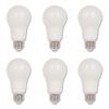 Westinghouse 5133100 9 Watt LED Bulbs (60 Watt Equivalent) Omni A19, Bright White, ENERGY STAR, Dimmable LED Bulbs, E26 Medium Base, 6-pack view 1