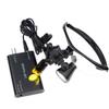 Aries Outlets 2.5X Loupe Magnifying Glass w/Plastic Eyeglass Frame with 3W Lamp +Aluminum Box Black view 3
