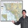 FAA Chart: VFR Sectional Los Angeles SLA (Current Edition). Art Print Quality, Suitable for Framing. Current Edition Printed on Demand. Ships Rolled - Not Folded. view 1