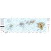 FAA Chart: VFR Sectional Hawaiian Islands SHI (Current Edition). Art Print Quality, Suitable for Framing. Current Edition Printed on Demand. Ships Rolled - Not Folded. view 1