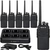 Retevis RT81 Digital Two Way Radio,Professional DMR Radios,Long Range,High Power, IP67 Waterproof 2 Way Radios, 2200mAh, Group Call, Commercial Grade Walkie Talkies for School Church Factory(6 Pack) view 1