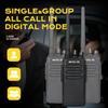 Retevis RT81 Digital Two Way Radio,Professional DMR Radios,Long Range,High Power, IP67 Waterproof 2 Way Radios, 2200mAh, Group Call, Commercial Grade Walkie Talkies for School Church Factory(6 Pack) view 4