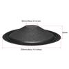 uxcell 10" Paper Speaker Cone Woofer Drum Dot Paper 2" Coil Diameter with 2 Cloth Surround view 2