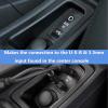 LODMOD Car AUX Y Cable Compatible for BM-W Aux Music Interface to 3.5mm Male Jack & Adapter Cord for Pod view 4
