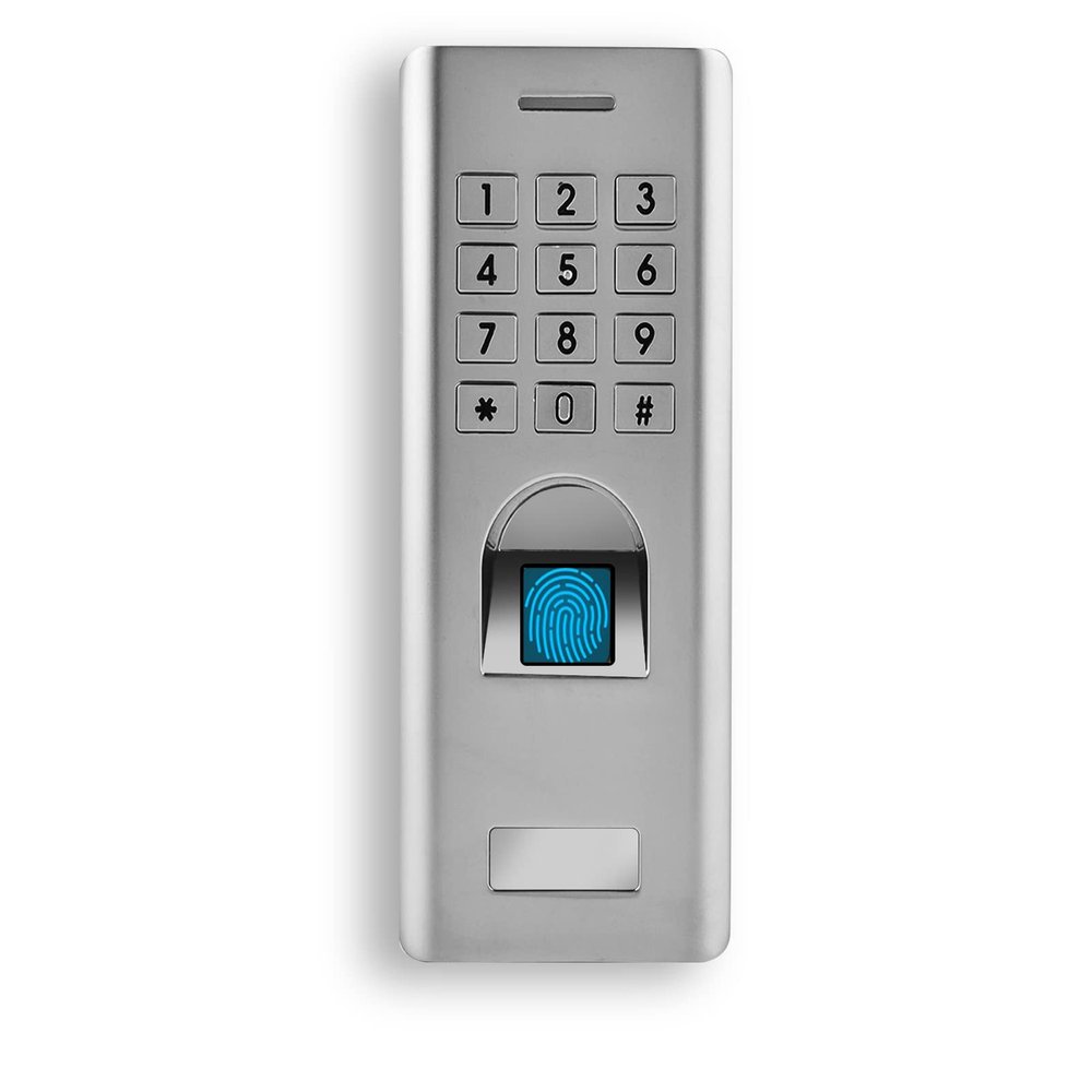 Sonew Fingerprint Access Control, Electronic Smart Metal Fingerprint Lock Door Access Control System Biometric Fingerprint Unlock Security Entry Machine for Home Office