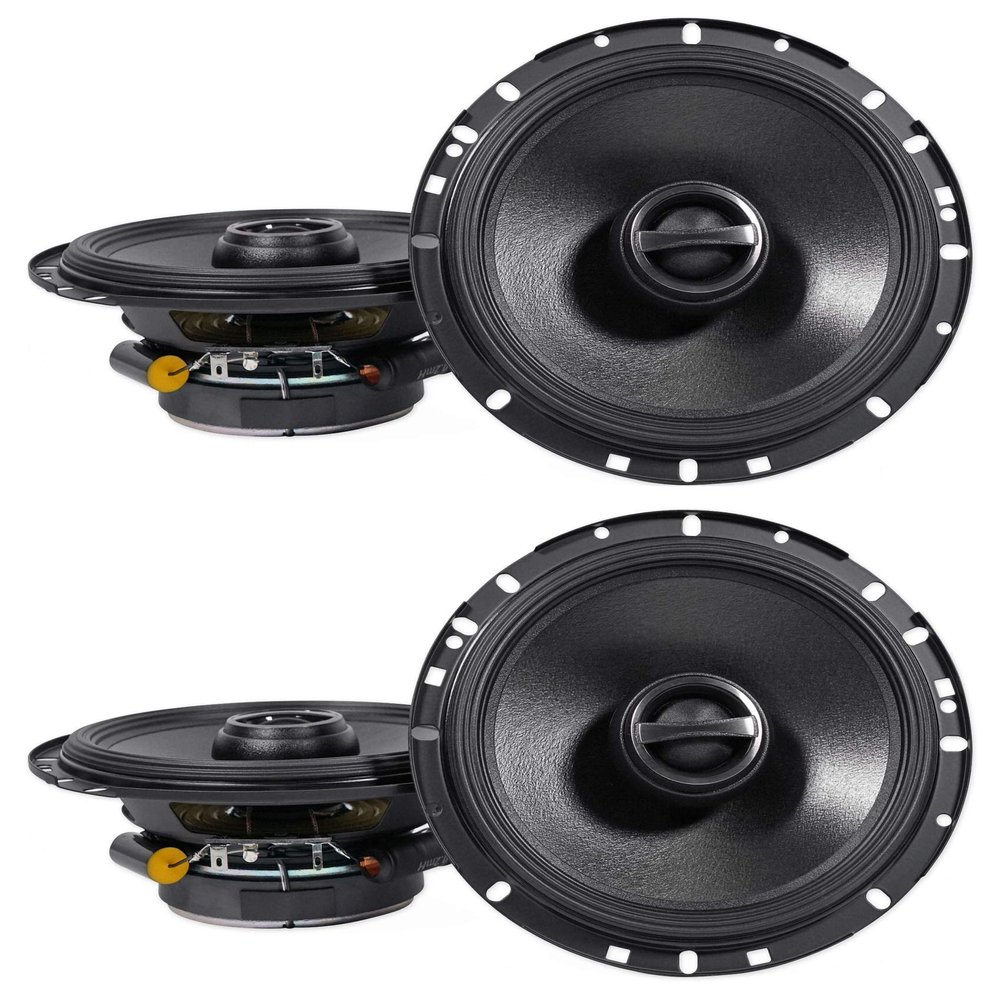 Alpine S 6.5" Front+Rear Speaker Replacement for 2003-2006 Infiniti G35 Sedan