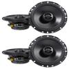 Alpine S 6.5" Front+Rear Speaker Replacement for 2003-2006 Infiniti G35 Sedan view 1