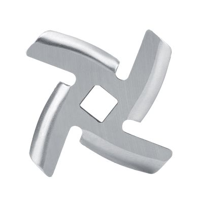 Replacement Meat Grinder Blade, Stainless Steel Cross-Shaped Knife Cutter 46mm, Professional Mincer Attachment for Commercial and Home Food Grinders