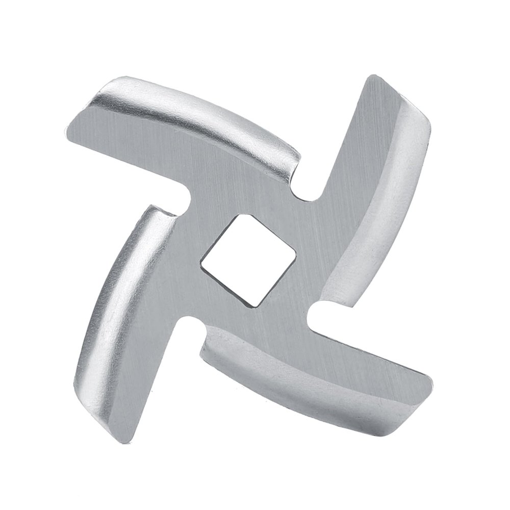 Replacement Meat Grinder Blade, Stainless Steel Cross-Shaped Knife Cutter 46mm, Professional Mincer Attachment for Commercial and Home Food Grinders