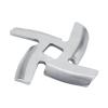 Replacement Meat Grinder Blade, Stainless Steel Cross-Shaped Knife Cutter 46mm, Professional Mincer Attachment for Commercial and Home Food Grinders view 3