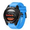 ANCOOL for Fenix 5/6/7 Band 22mm Soft Silicone Watch Bands Compatible With Garmin Fenix 5 Plus/6 Pro/8 47mm/7 Pro/Approach S60/S62 Band(Black,Slate,Blue) view 4