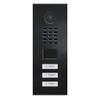 DoorBird IP Video Door Station D2103V, Flush-Mounted - 3 Call Buttons Titanium (V4A) view 1