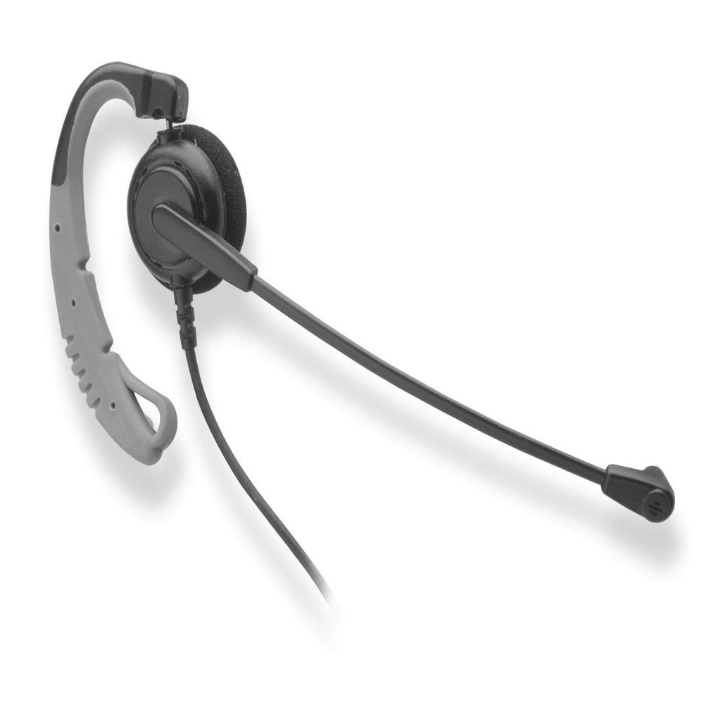 Chameleon Headsets Call Center Grade Classic Convertible Headset W/Quick Disconnect and 2.5Mm Coiled Cord