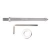 Acouto Tr Ground Spike Stainless Steel Metal Spike Mount Adapter for Tr Monopod with 3/8 Inch Screw Thread Camera Accessories(12cm) view 1