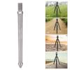 Acouto Tr Ground Spike Stainless Steel Metal Spike Mount Adapter for Tr Monopod with 3/8 Inch Screw Thread Camera Accessories(12cm) view 3