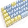 72-Key ABS Double Shot MINILA Keycap Set - Custard x Ice view 3