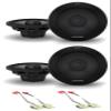 Alpine Pair R-S65.2 300 Watt 6.5" Car Audio Coaxial 2-Way Speakers Bundle with METRA 72-4500 Speaker Harness Connector Compatible with 1993-1995 Jeep Grand Cherokee, GMC Vehicles view 1