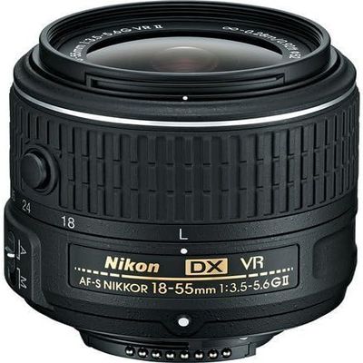 Nikon 18-55mm f/3.5-5.6G VR II AF-S White Box (Bulk Packaging) (Renewed)