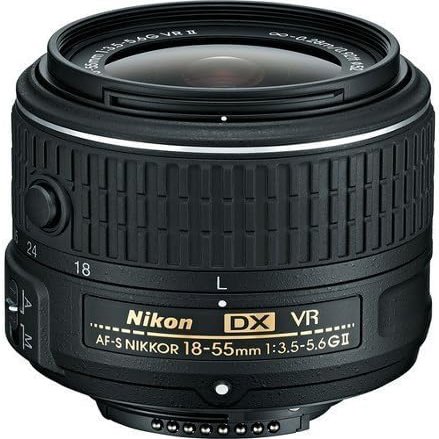 Nikon 18-55mm f/3.5-5.6G VR II AF-S White Box (Bulk Packaging) (Renewed)