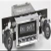 Retro Manufacturing Laguna Radio with Chrome Face, 37-73 Knobs, and Vintage Overlay LAC-M1-120-37-73-SCP view 1