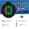 DS18 NXL-PS8BK 2-Way Wakeboard Tower Speakers with Integrated RGB Lights - 375 MAX - Perfect for Jet Skies, Ideal for ATV, UTV, Jeep, Side by Side, Marine,RZR, Matte Black, 8 Inch view 3