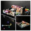Acrylic Frame 4mm Transparent Fashion DIY Base Stand Suitable for ATX motherbar,Can accommodate high Performance PC Open Frame view 2