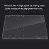 Acrylic Frame 4mm Transparent Fashion DIY Base Stand Suitable for ATX motherbar,Can accommodate high Performance PC Open Frame view 4