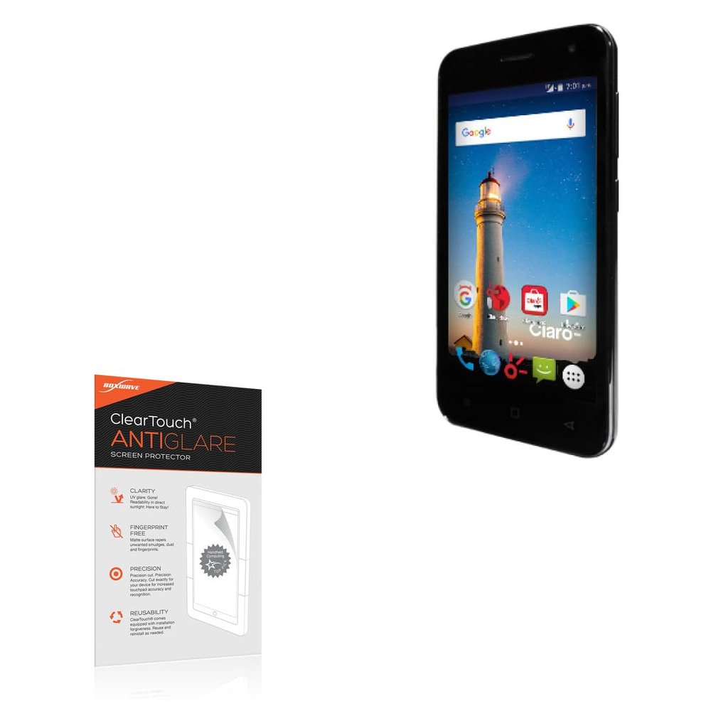 BoxWave Screen Protector Compatible with Avvio Pro 450 - ClearTouch Anti-Glare (2-Pack), Anti-Fingerprint Matte Film Skin