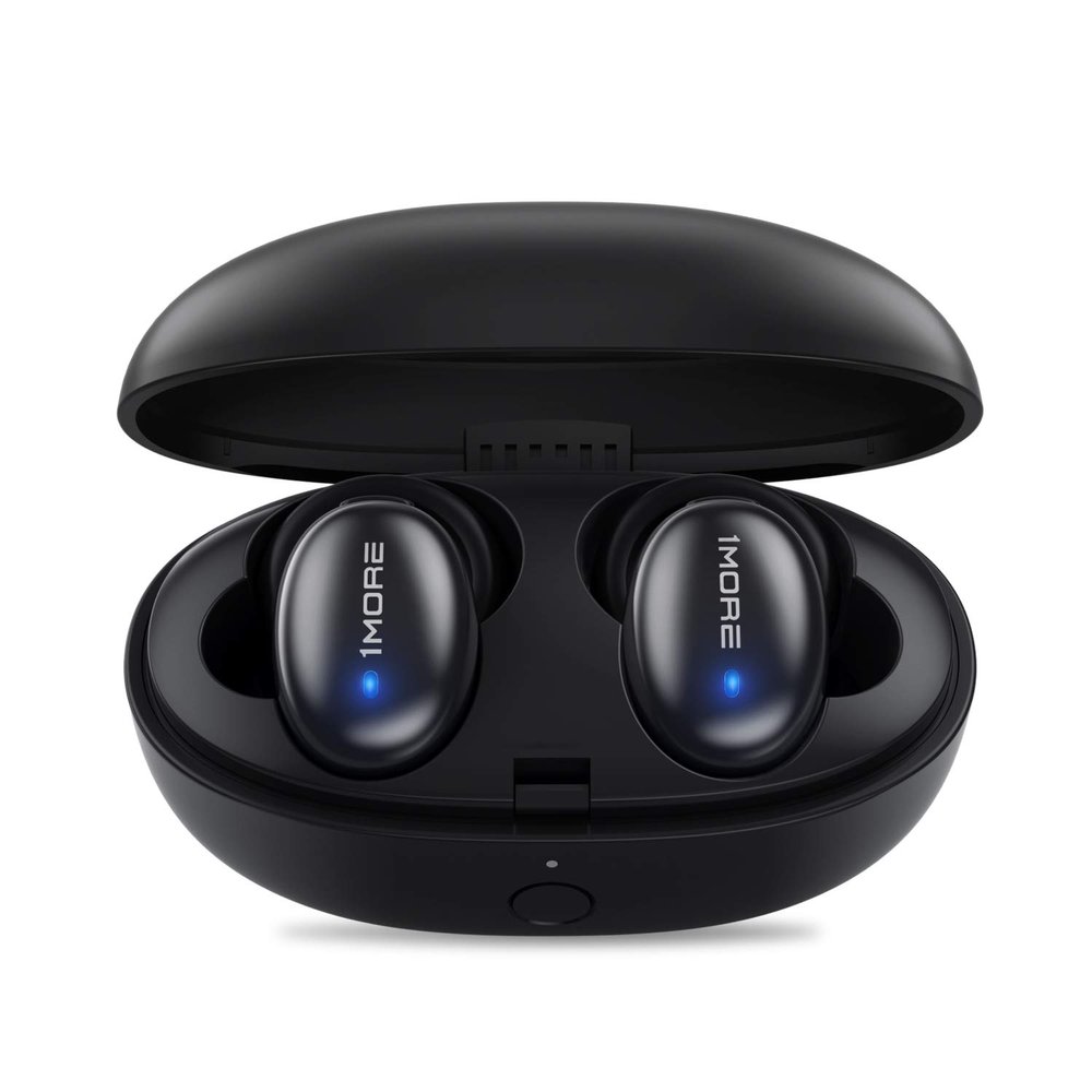 1MORE Stylish True Wireless in-Ear Headphones with Microphone, Black, E1026BT-I-BLACK