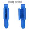 Ochoos Homebrew Beer Brewed Siphon retaining Clip Essential Tool Hose Clips 2psc Blue Color view 3