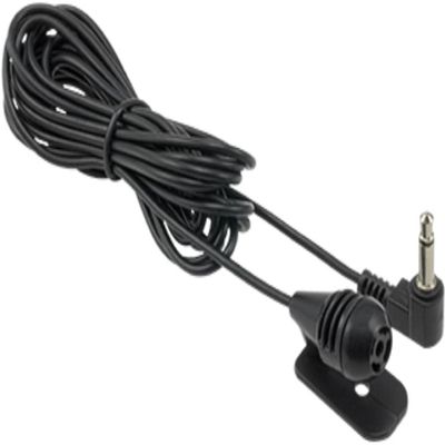 ACTi PMIC-0200 Passive Microphone Omnidirectional for All Cameras with Mic-in Audio Using 3.5mm Phone Jack, 50-20000Hz Frequency Response, 2200 Ohms Impedance, No Extra DC Power Needed