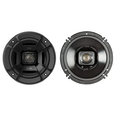 Polk Audio 6.5" 300W 2 Way Car/Marine ATV Stereo Coaxial Speakers DB652 (Pair) (Renewed)