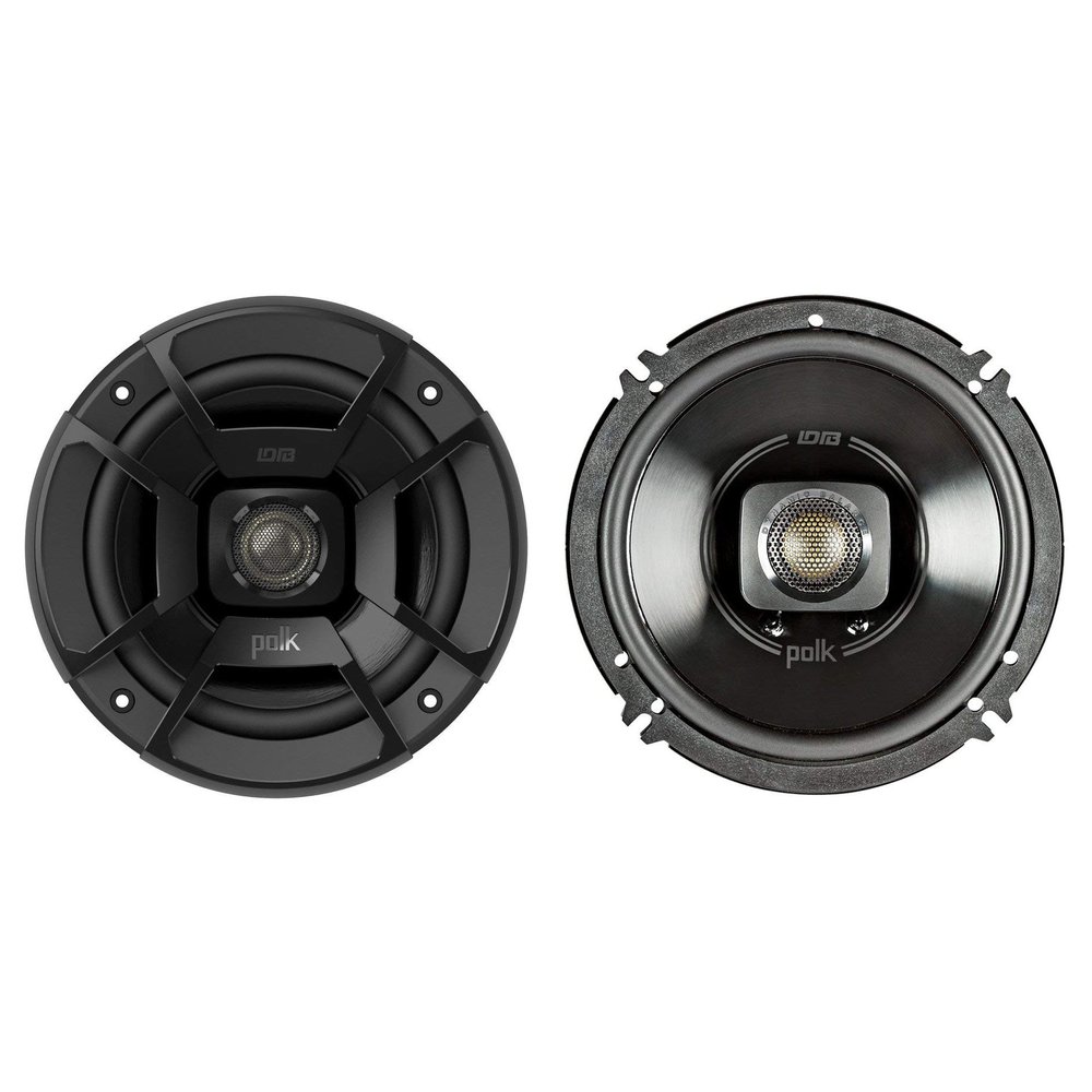 Polk Audio 6.5" 300W 2 Way Car/Marine ATV Stereo Coaxial Speakers DB652 (Pair) (Renewed)